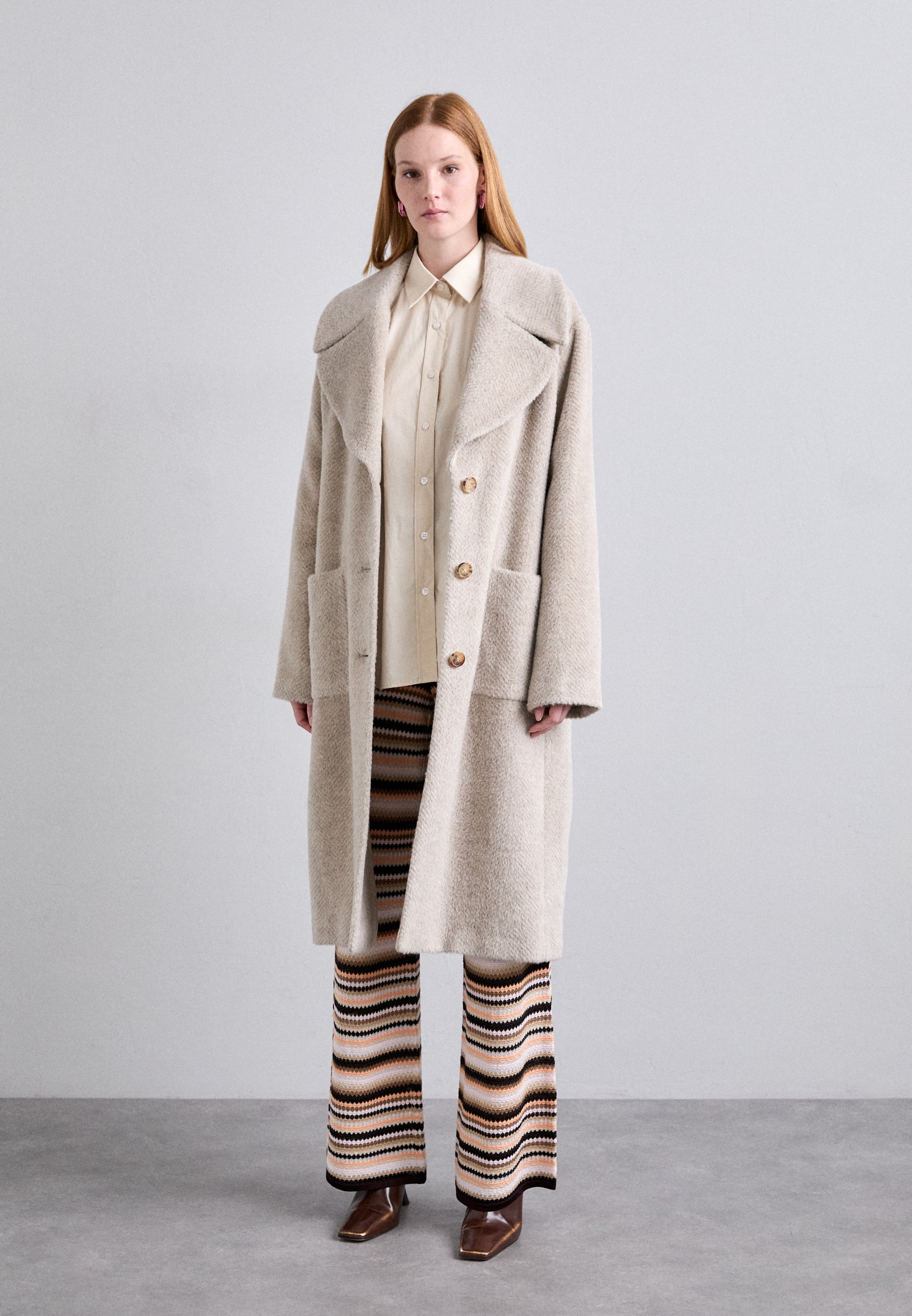 andmary Ange short coat beigeベージュ ANDMARY】Ange short coat