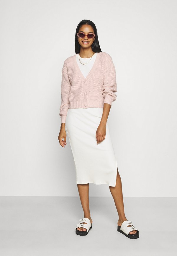 Only - Onlbeach Life 7/8 Tie Cardigan Knt - 4032191 Pumice Stone main image 0