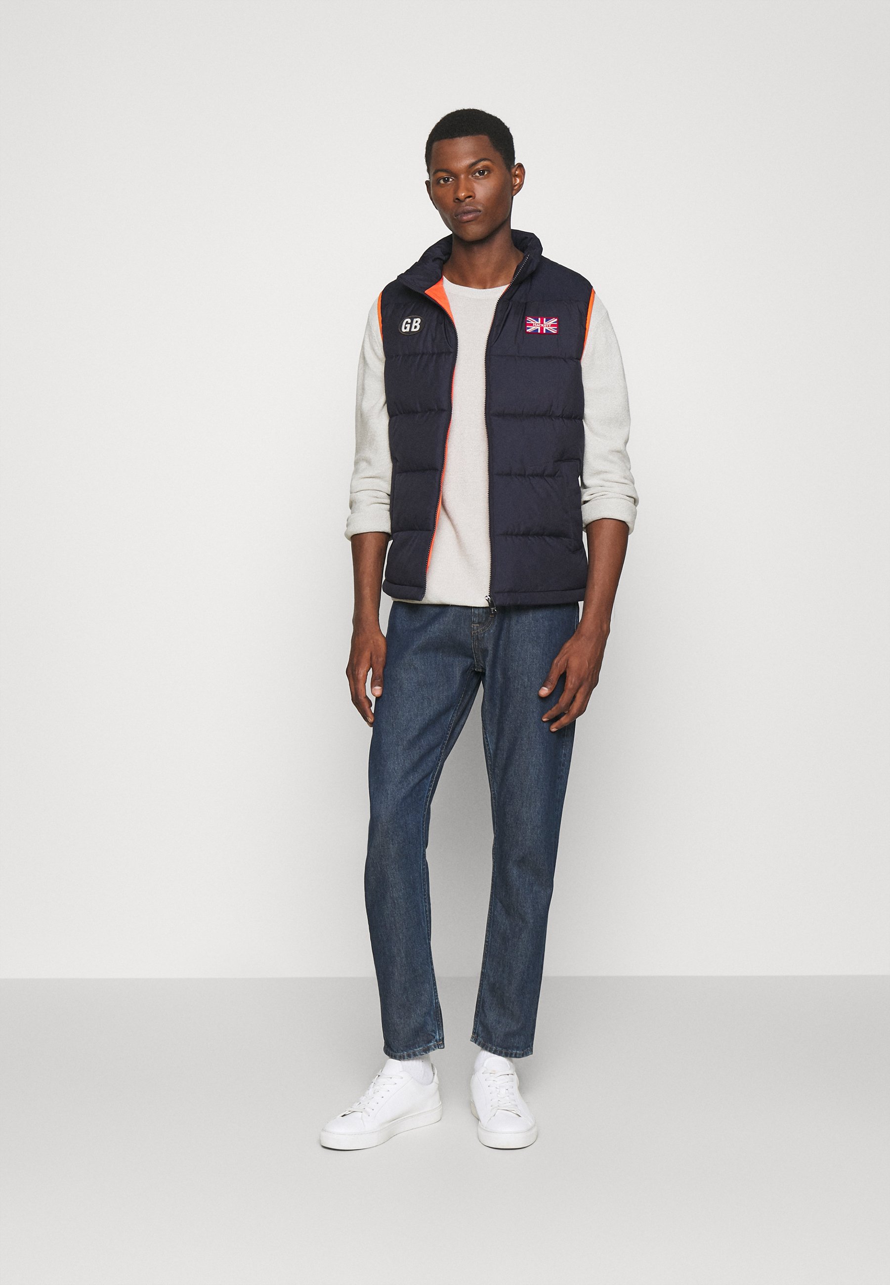 Hackett London BRITISH KIT GILET - Smanicato - navy/blu scuro - Zalando.it