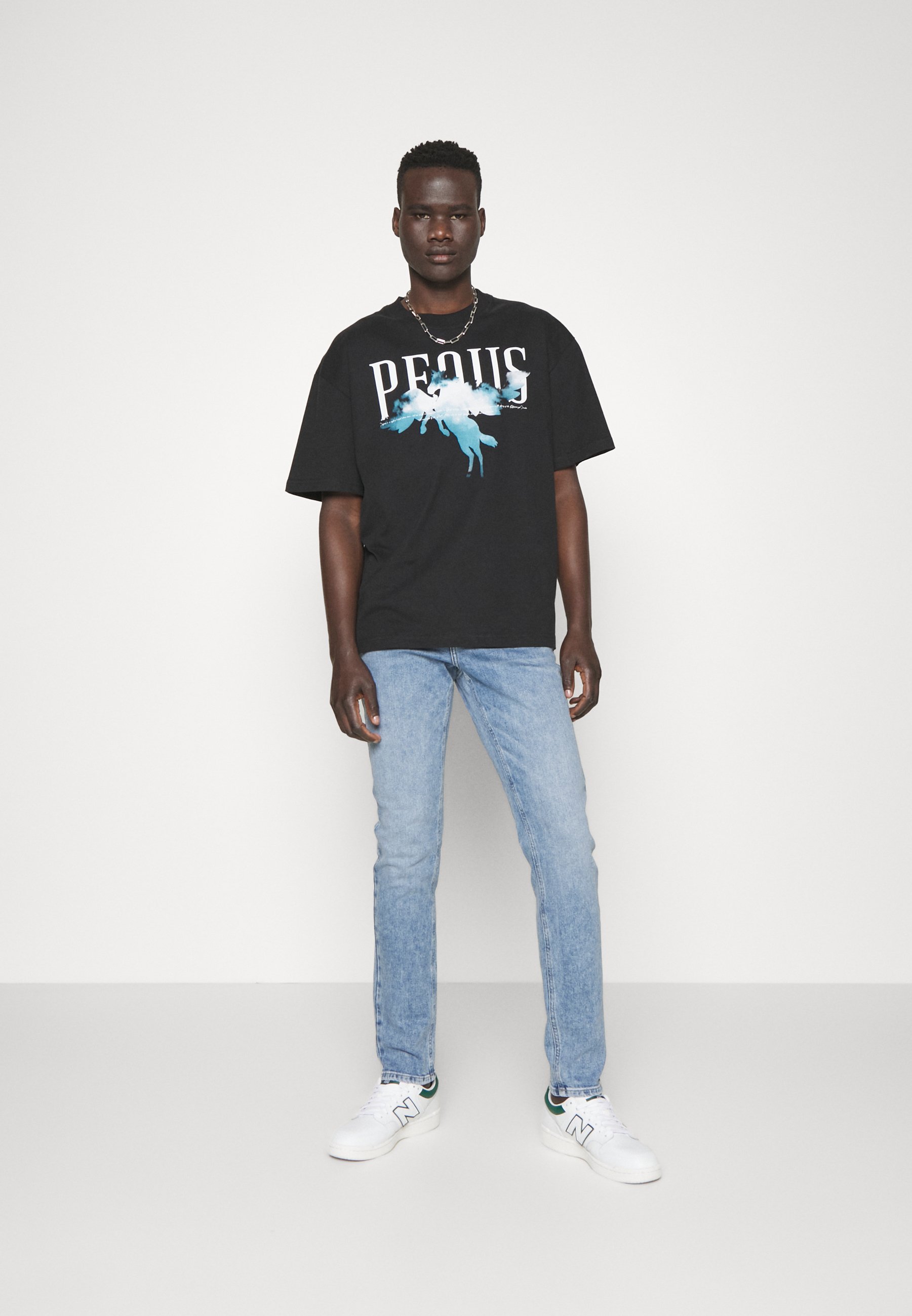 T-Shirt Homme G-STAR Old Skool Logo - Coton, Coupe Droite - Décontracté