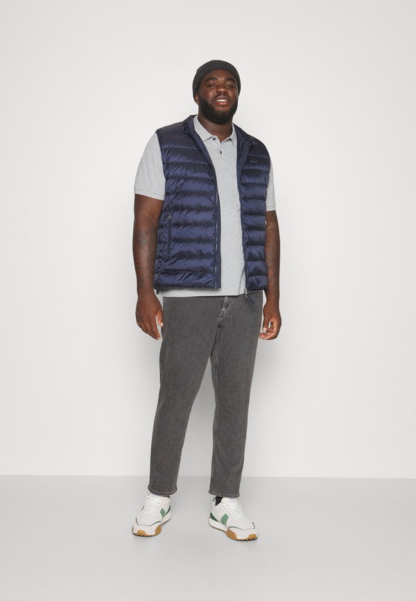 Lacoste Sport PUFFER GILET - Veste sans manches - bleu marine/noir/bleu marine - ZALANDO.CH