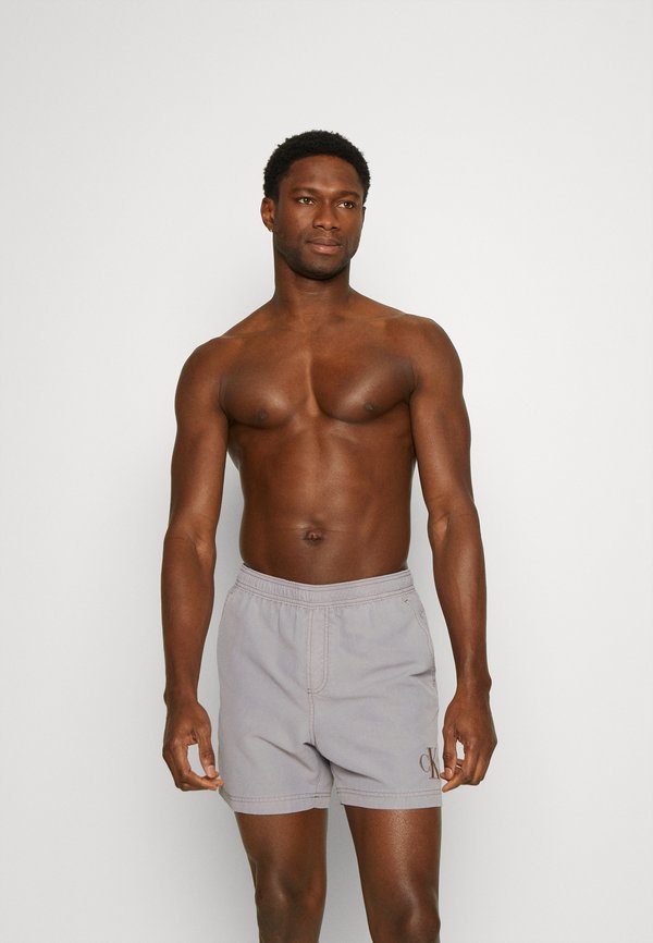 Calvin Klein Swimwear MEDIUM DOUBLE WB Badeshorts khaki/beige