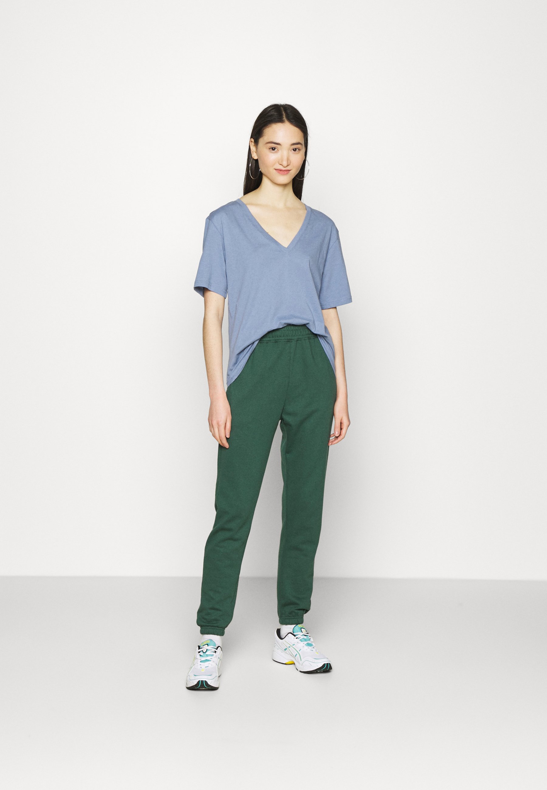 Missguided BASIC JOGGERS 2 PACK - Pantaloni sportivi - black/green/nero -  Zalando.it