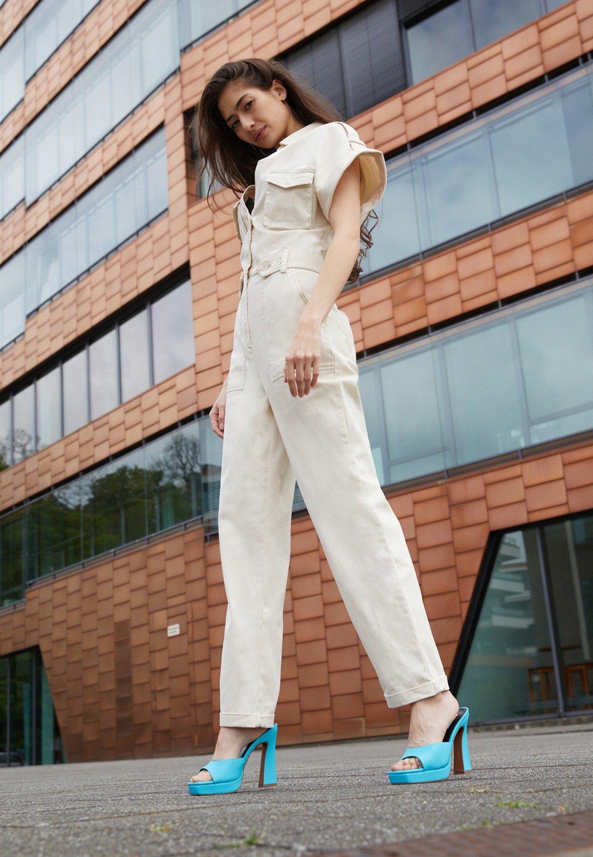 Tute jumpsuit NA-KD bianco da donna | La collezione su Zalando