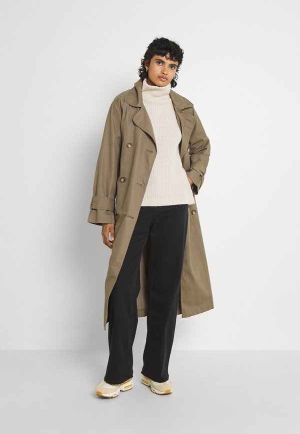 Noisy May NMTIMMY DRESS - Gebreide jurk - partridge/bruin