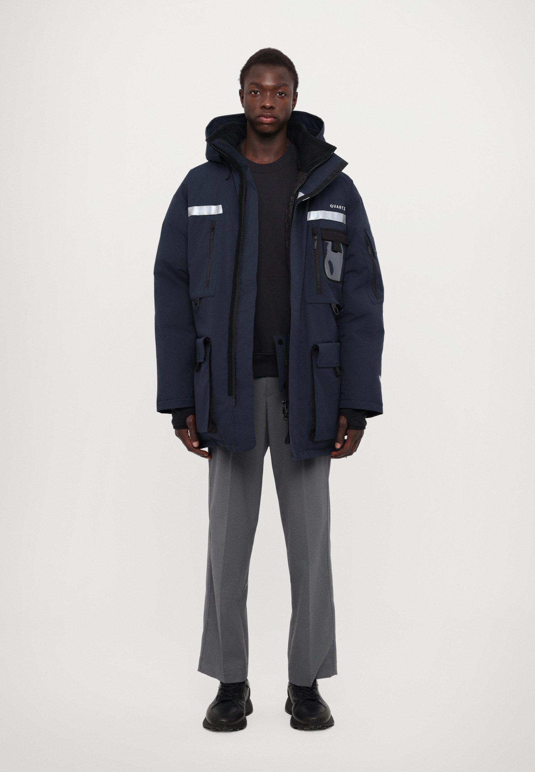 Neil Barrett EASY DROP SHOULDER DOUBLE BOLTS - Sweatshirt