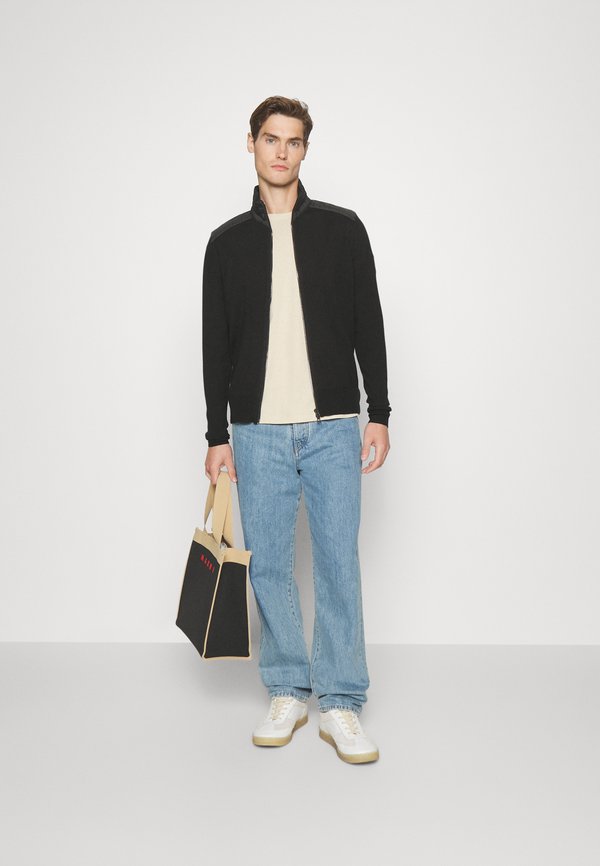 J.LINDEBERG NYLE ZIP CARDIGAN Strickjacke forest green/dunkelgrün