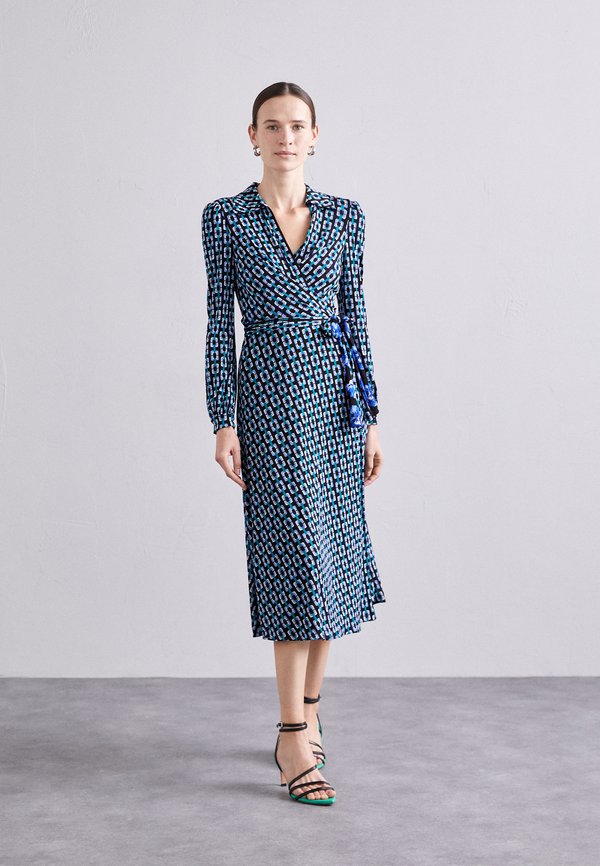 Diane von Furstenberg PHOENIX REVERSIBLE DRESS Kjole blue/blå
