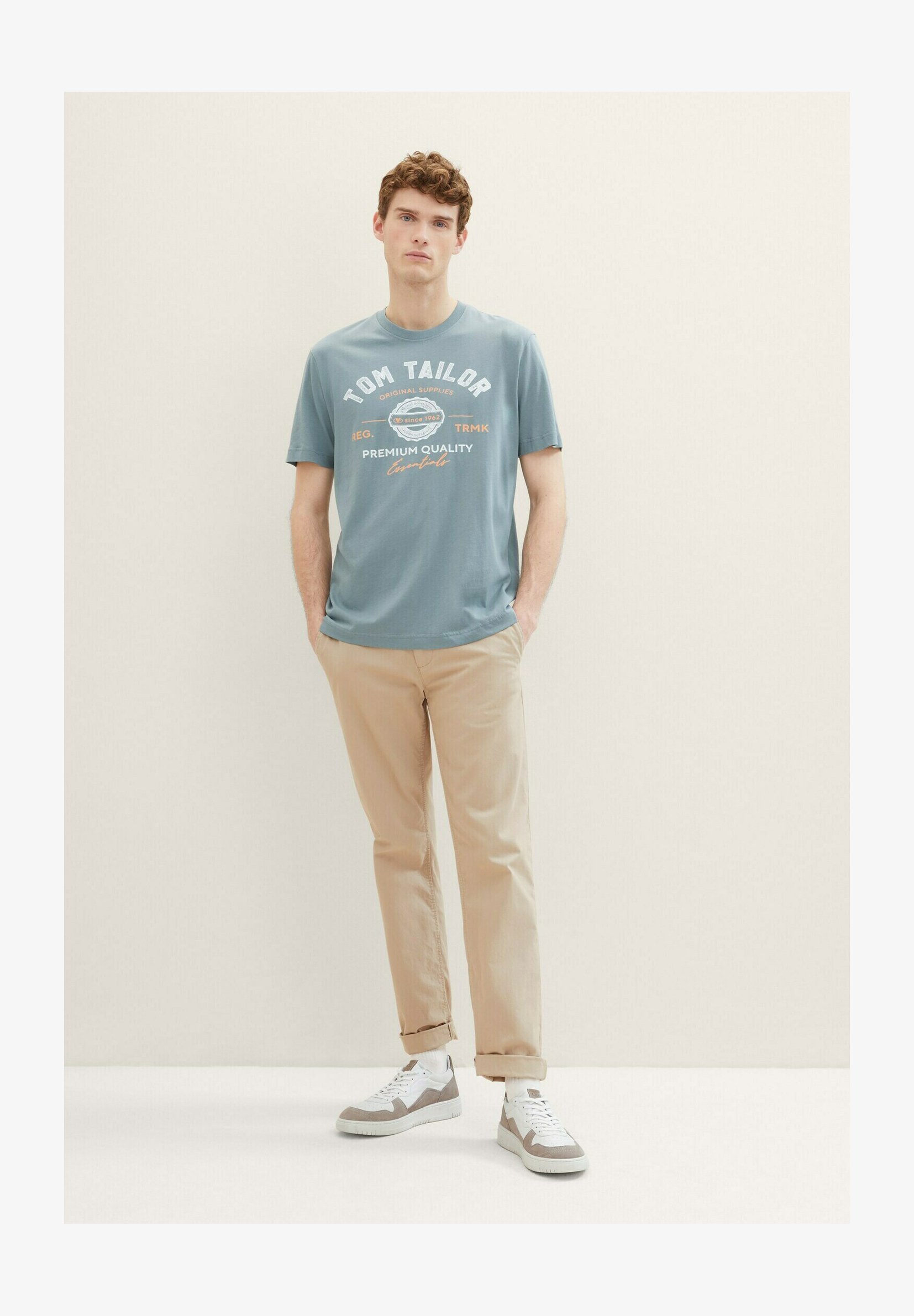 TOM TAILOR Denim T-Shirt Donna A Righe Con Ricamo Uccello – Vestibilità Ampia In Morbido Cotone Sostenibile