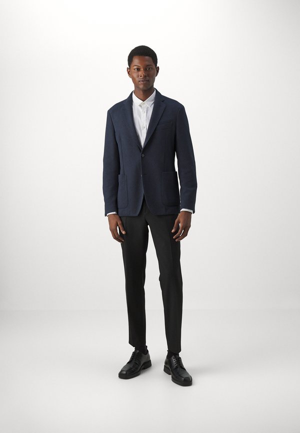 HUGO Stivaletti Uomo In Pelle Vacchetta - Design Monaco, Chiusura Pull On, Suola In Gomma - Foto 3