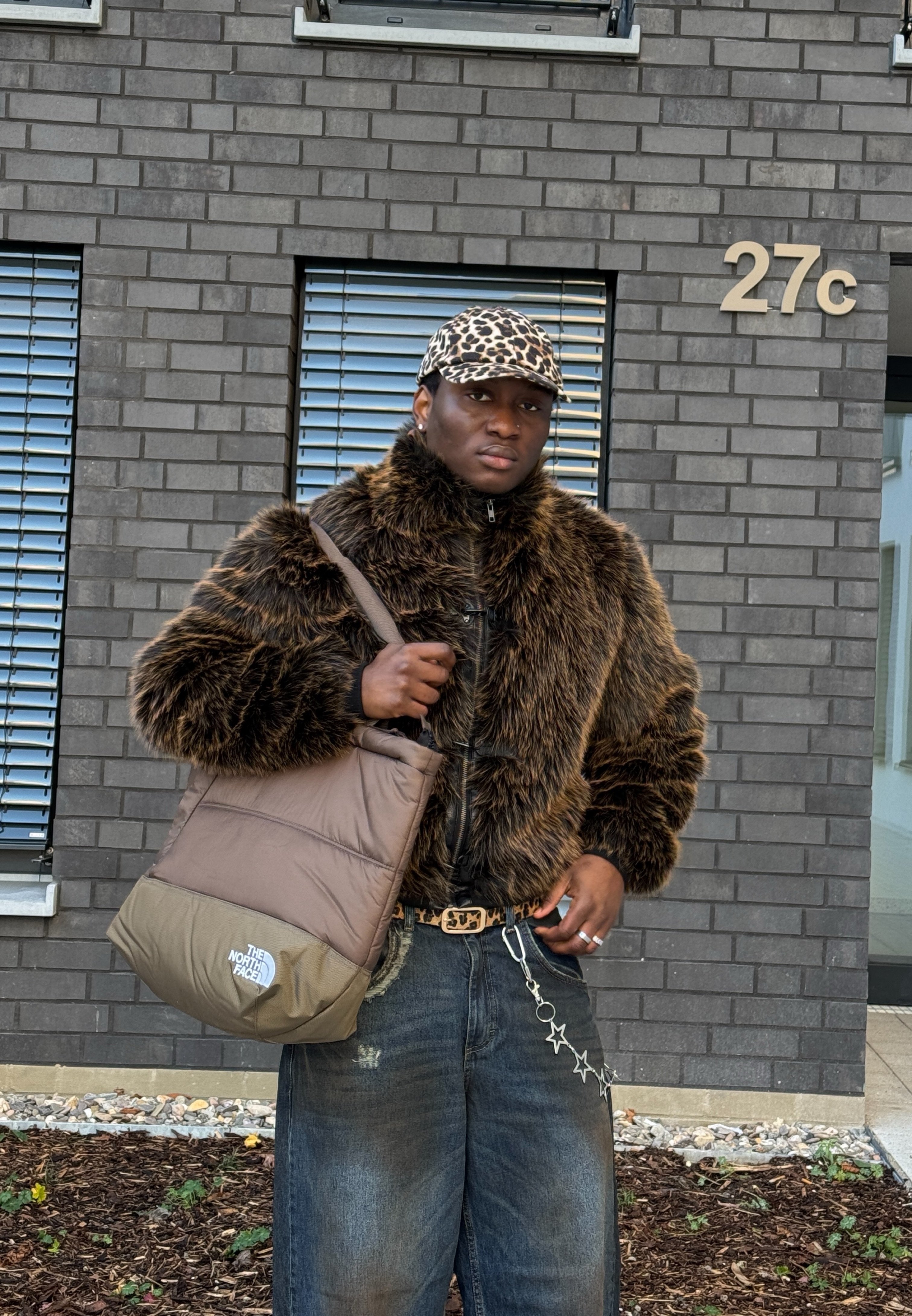 Jaded London MENDOZA JACKET UNISEX - Winter jacket - dark brown