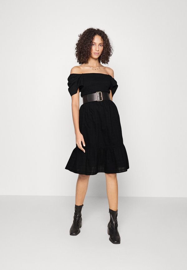 Zign LEATHER WAIST BELT Tailleriem black/zwart Zalando.nl