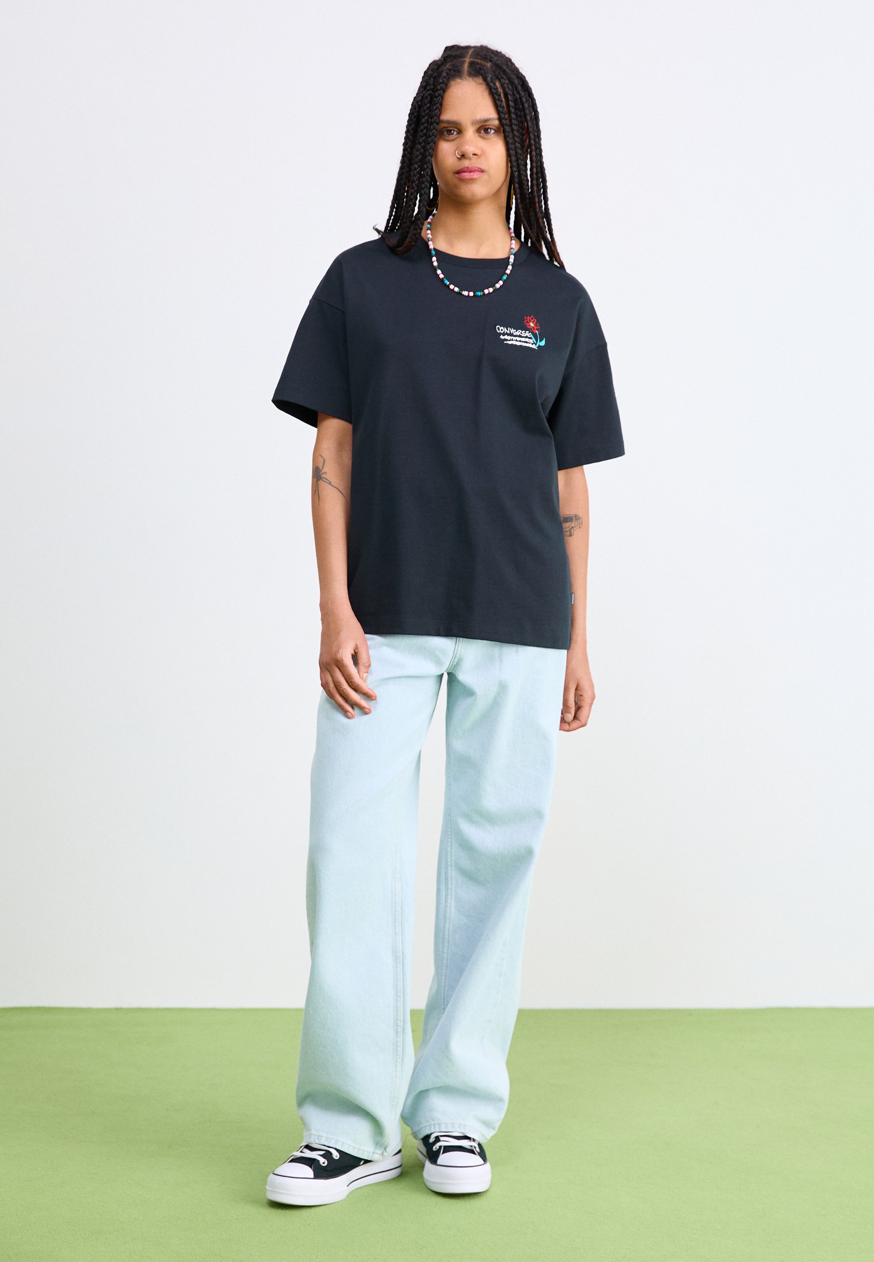 Carhartt WIP CREAM OF THE CROP - Print T-shirt - black - Zalando