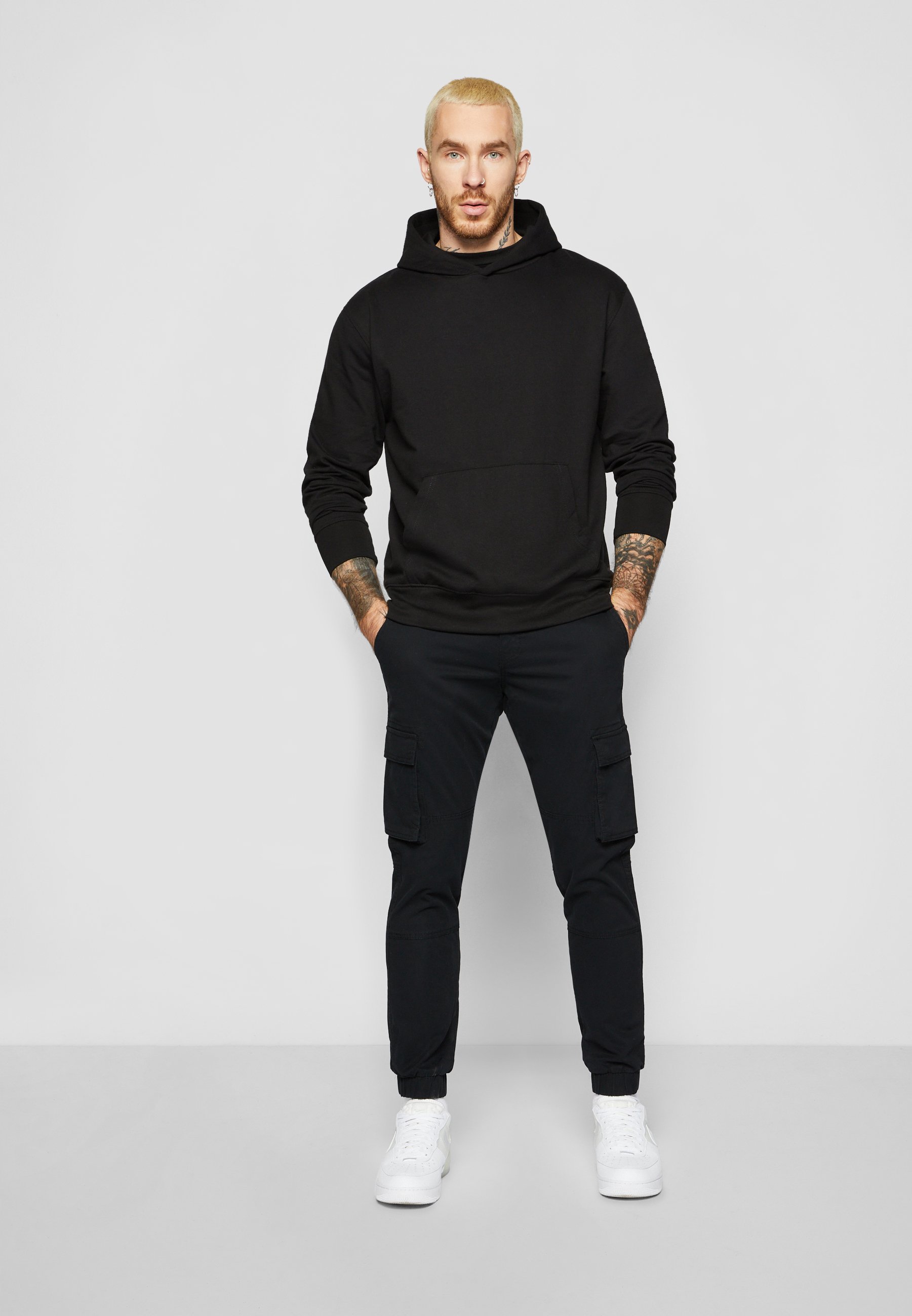 Jeans Uomo ONLY&SONS Taglio Conico con Tasche Cargo - Pantaloni Casual Cargo di Classe, Colore:Azzurro, Taglia Pantalone:31W / 32L, Lunghezza della Gamba:L32