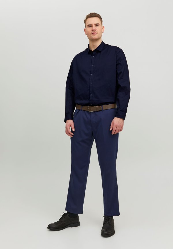 JACK & JONES Heren Jprblacardiff Shirt L/S Noos shirt met lange mouwen, Darkest Spruce, L