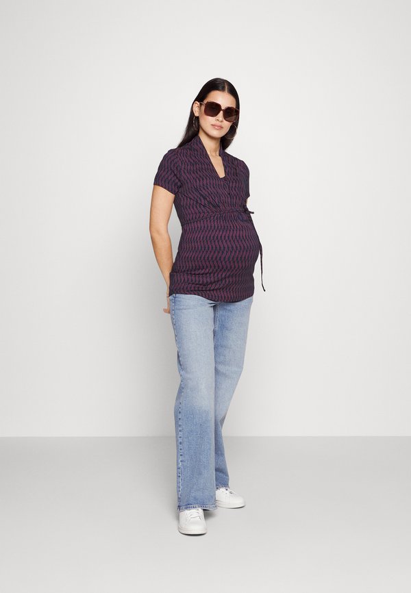 ONLY MATERNITY OLMJUICY Jeans baggy medium blue denim/blu denim
