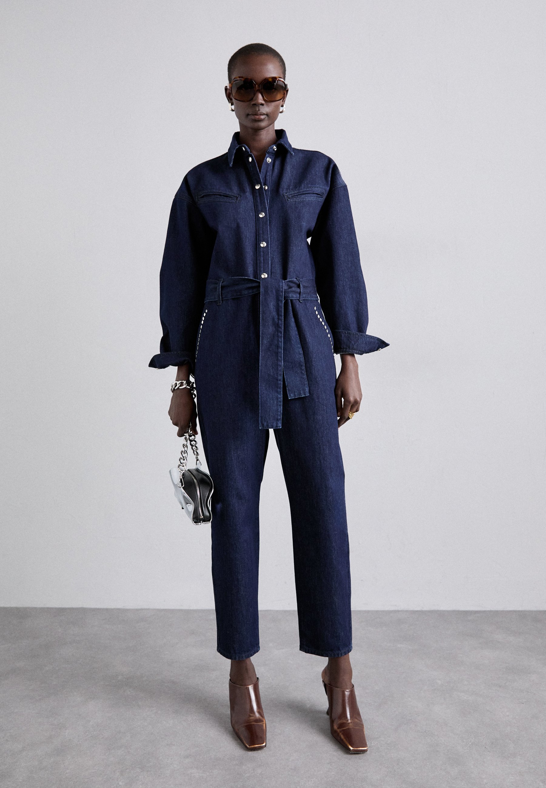 Combinaison Courte En Jean Pepe Jeans AMELIA - Taille M - Occasion Très Bon état