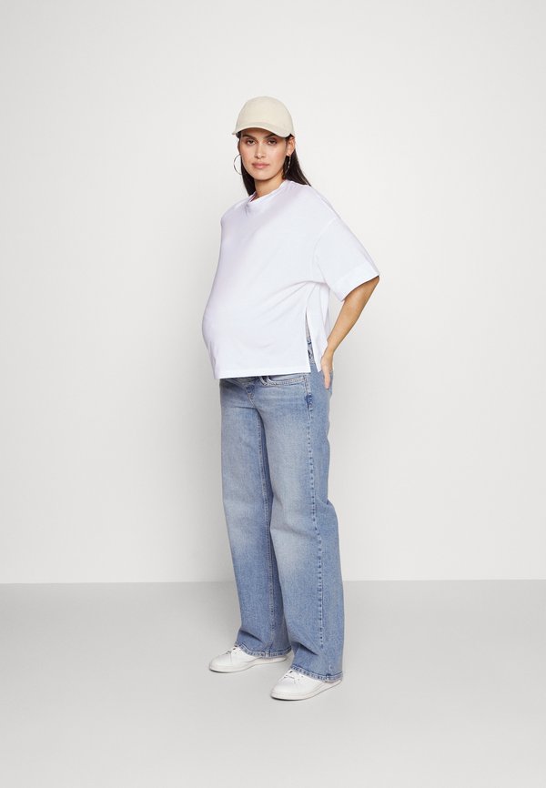 ONLY MATERNITY OLMJUICY Jeans Relaxed Fit medium blue denim/blue