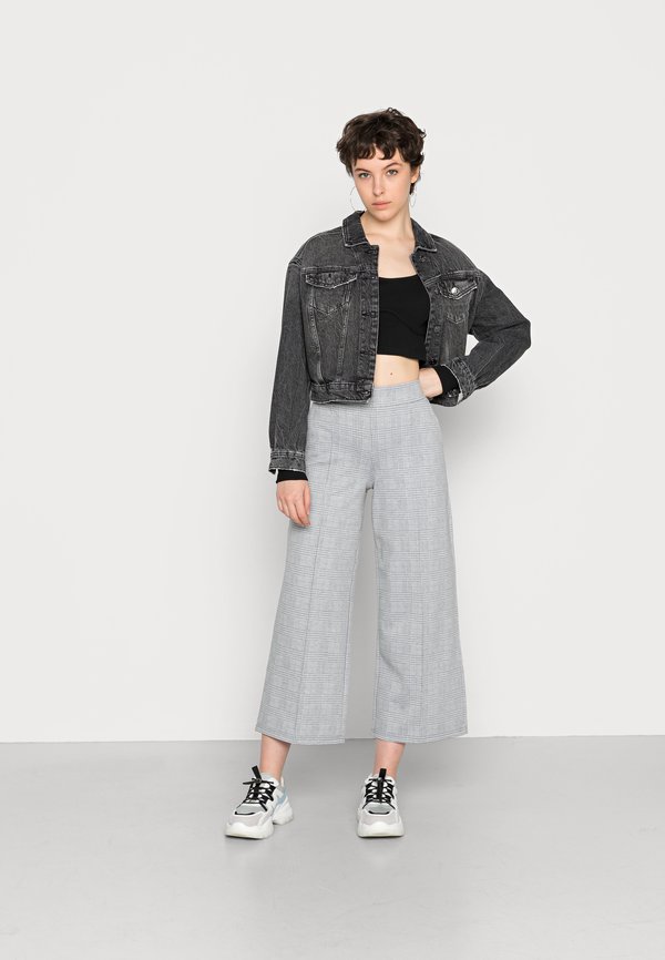 ICHI IHKATE SUS LONG WIDE PA2 - Broek - chocolate torte/bruin