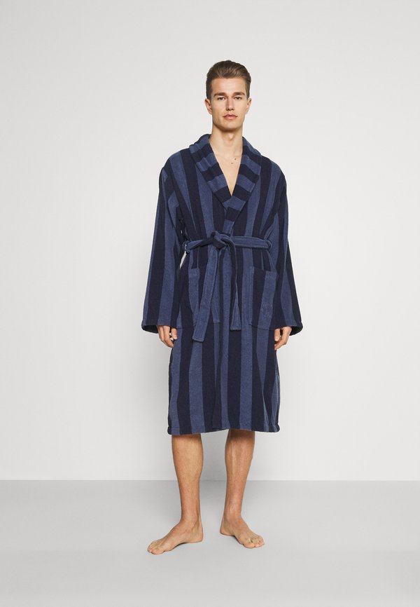 BOSS KIMONO - Peignoir - dark blue/bleu marine - ZALANDO.FR