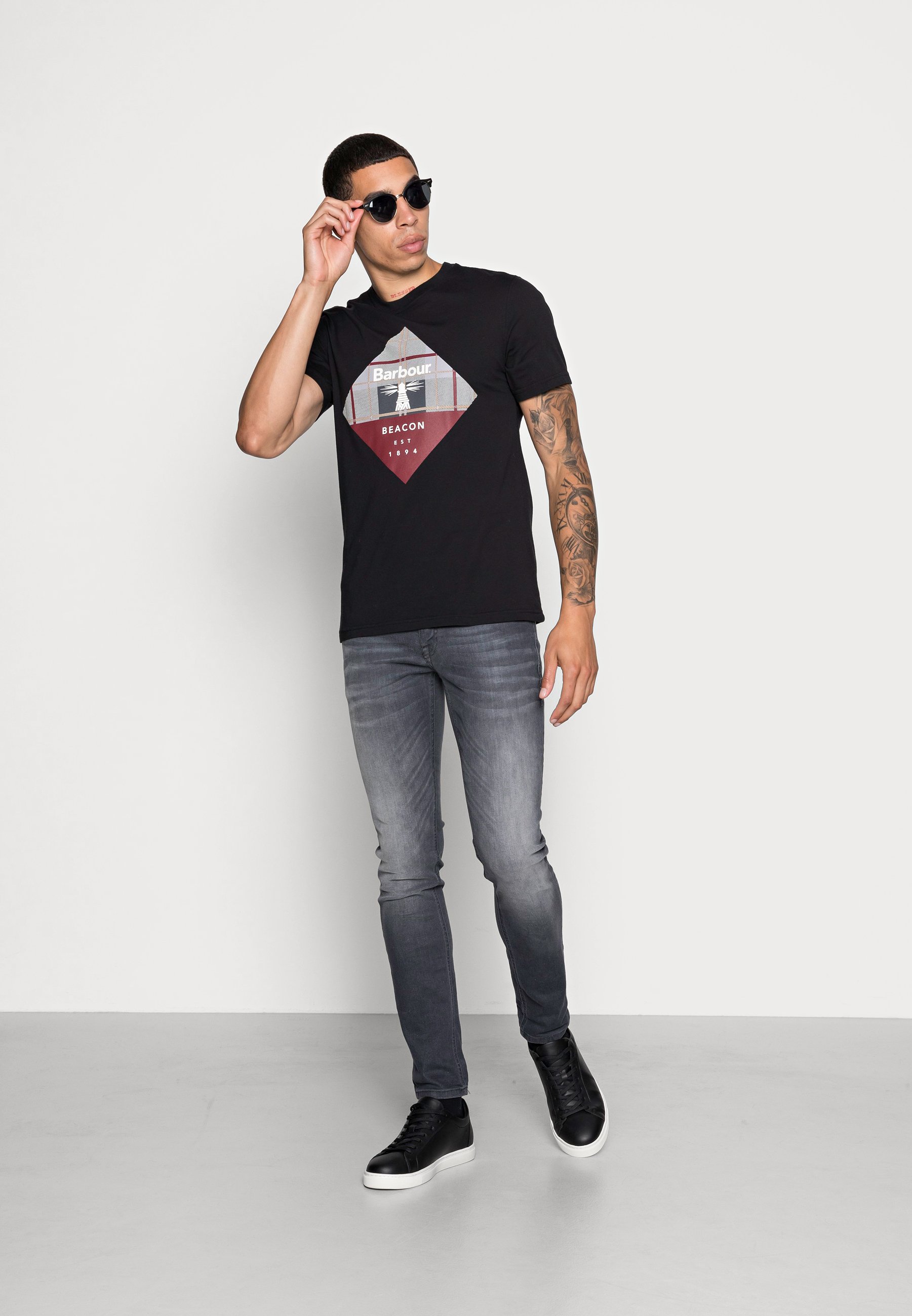 TOM TAILOR Denim Piers Slim Jeans Heren - Destroyed Light Stone Blue Denim - 30W / 32L - Comfortabele Slim Fit Jeans