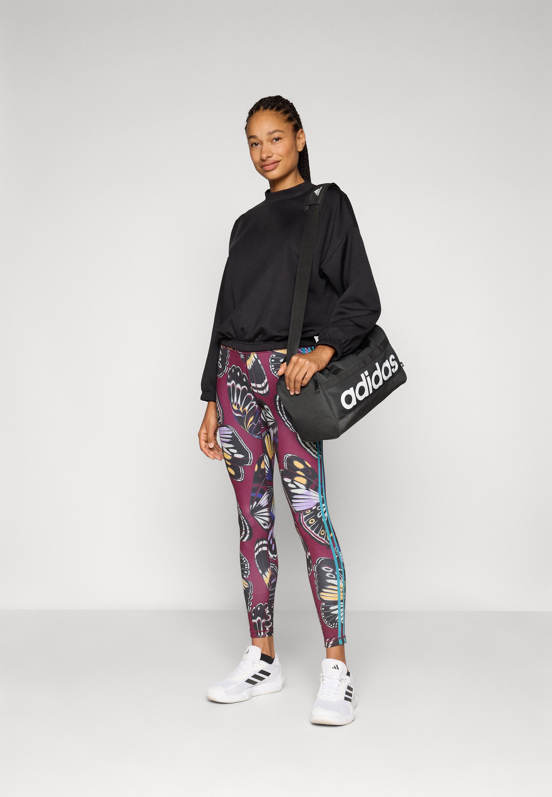 パンツ VERSACE 'La Coupe des Dieux' leggings Multicolor Legging Baroque - Versace Femme | Printemps.com