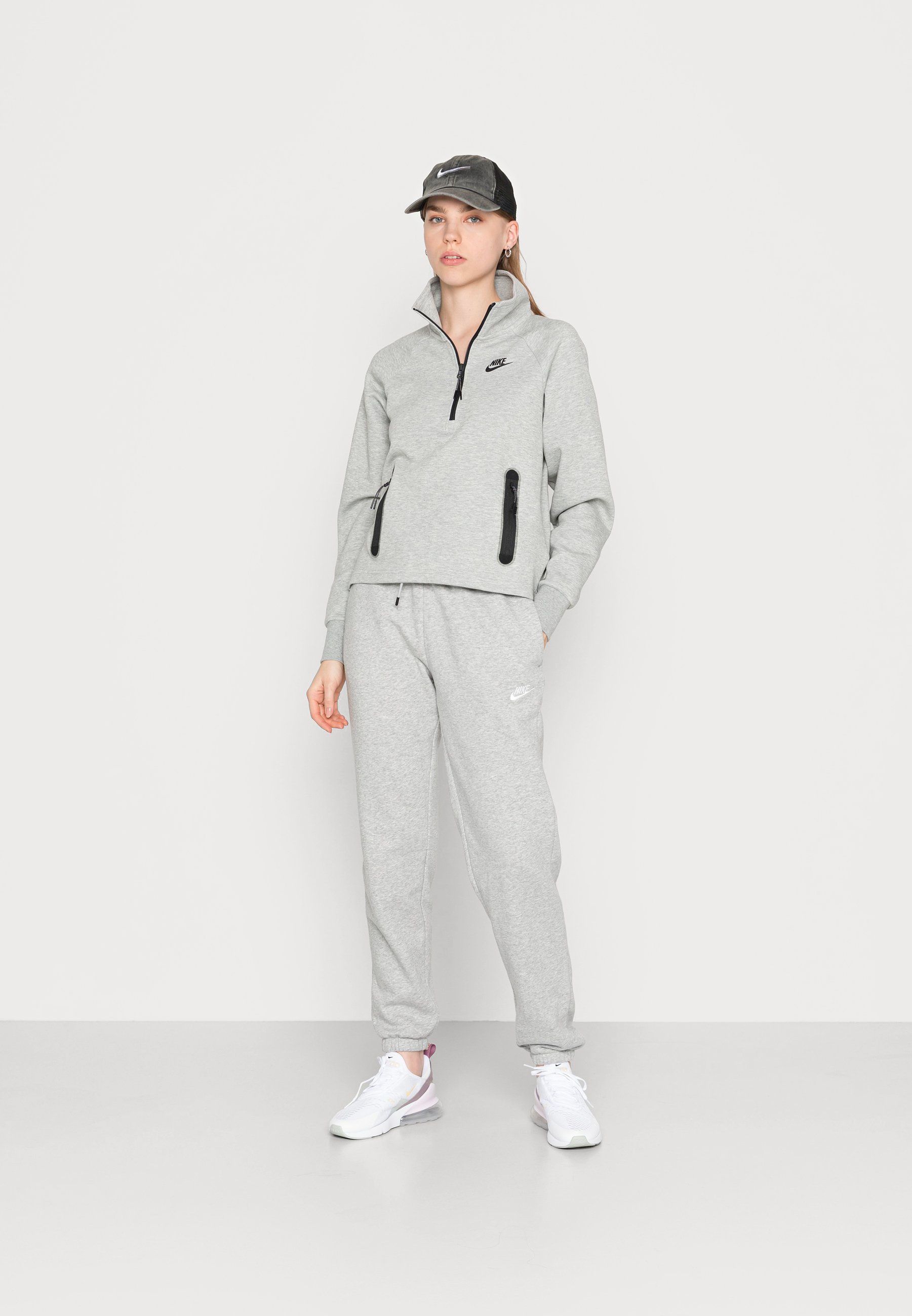 Nike Sportswear Pantaloni sportivi - grey heather/white/grigio - Zalando.it