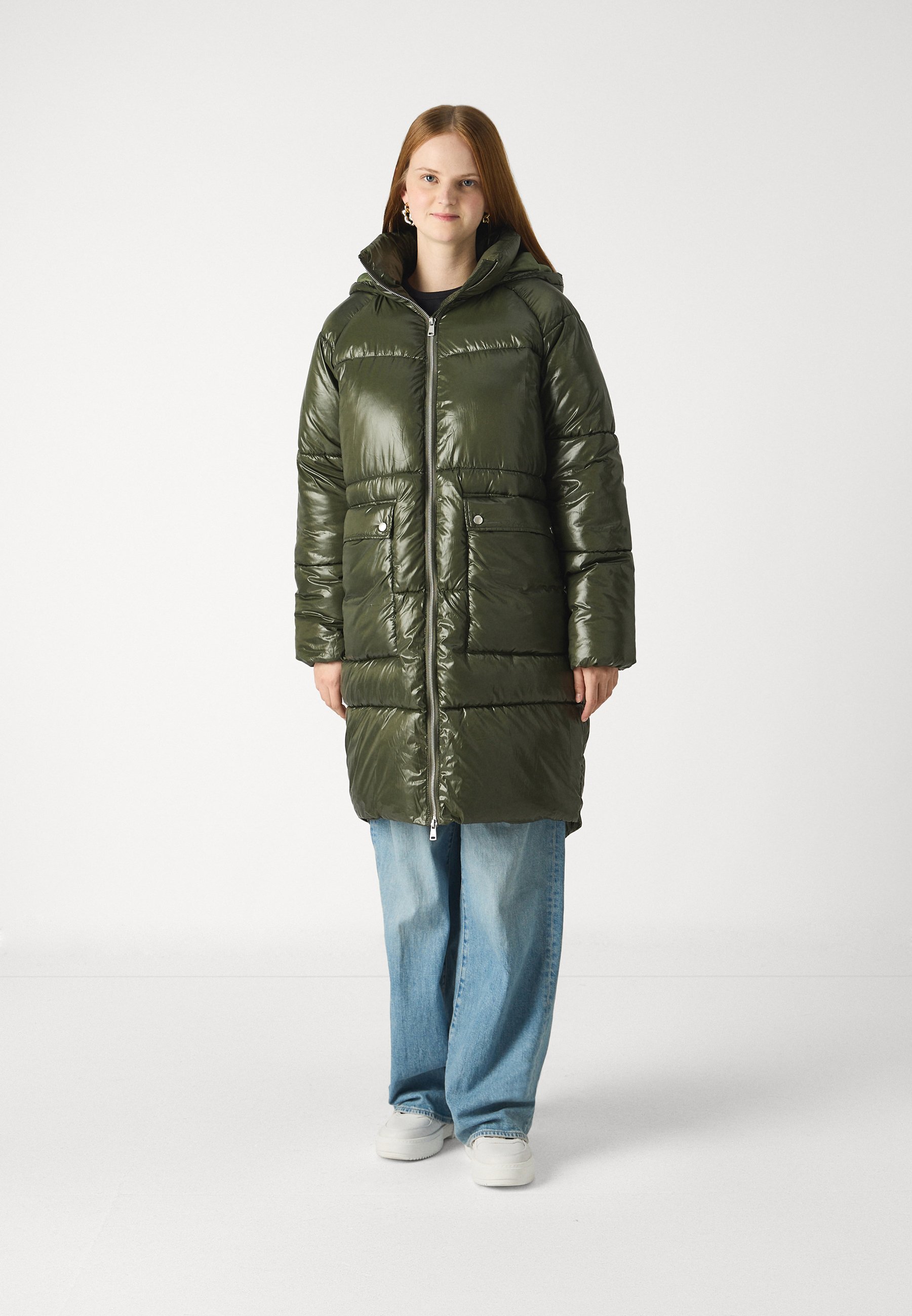 ジャケット・アウター BeBeoD Teddy boa cape coat green Teddy bear coat - Emerald green