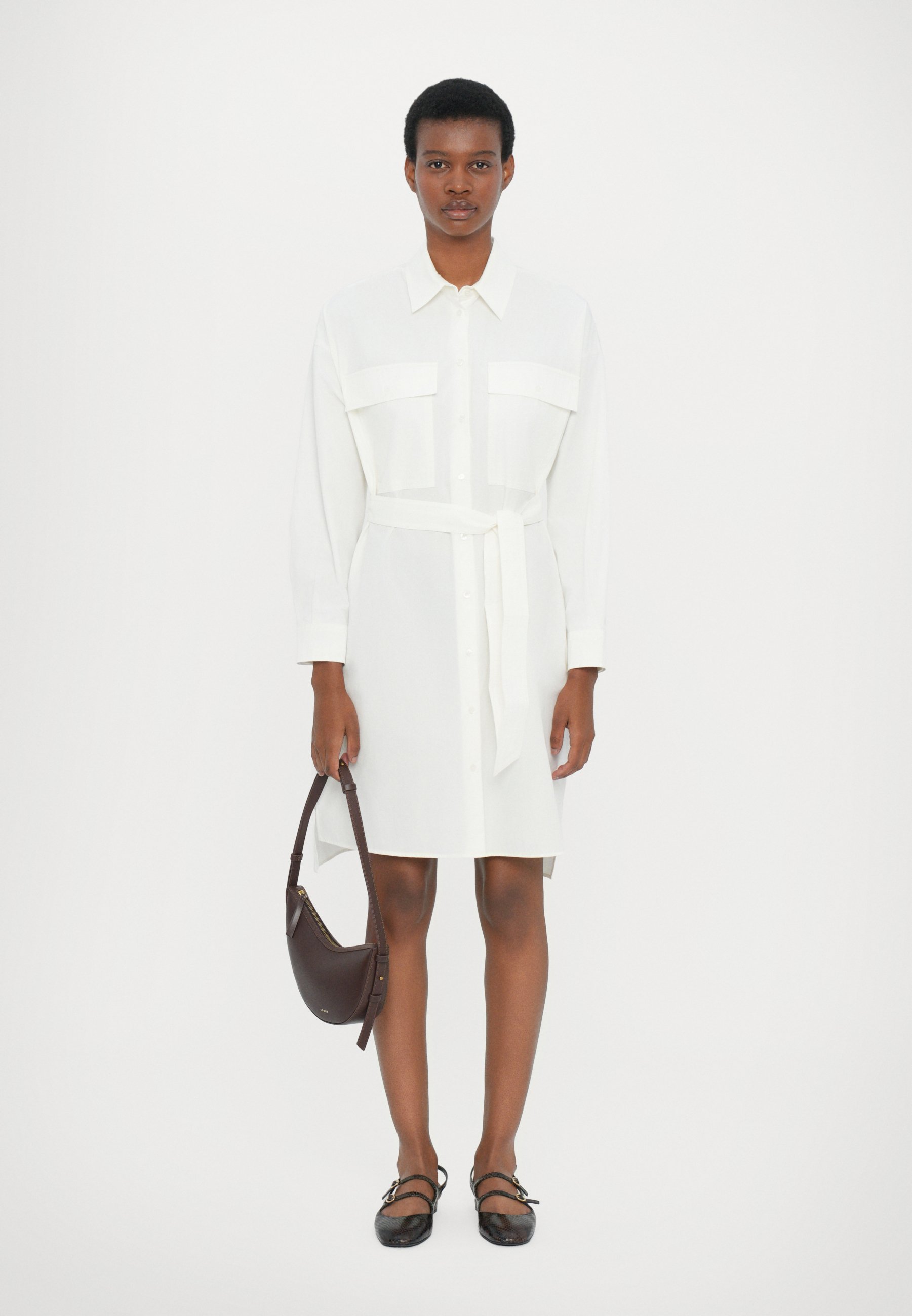 WEEKEND MaxMara CLOWN - Shirt dress - kaki/khaki - Zalando.co.uk
