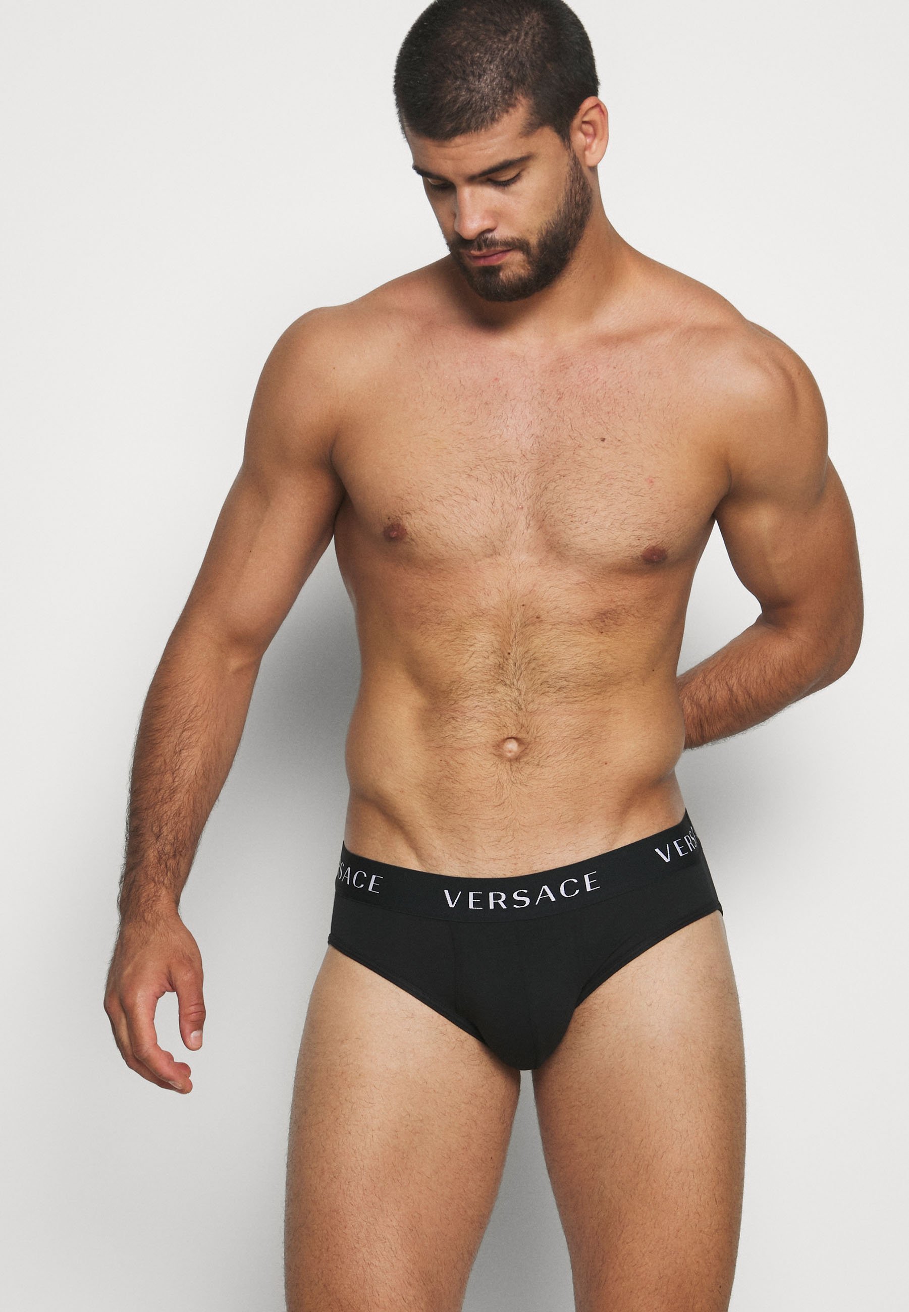 Versace BASSO INTIMO UOMO 3 PACK - Slip - black/dark blue/white/nero -  Zalando.it