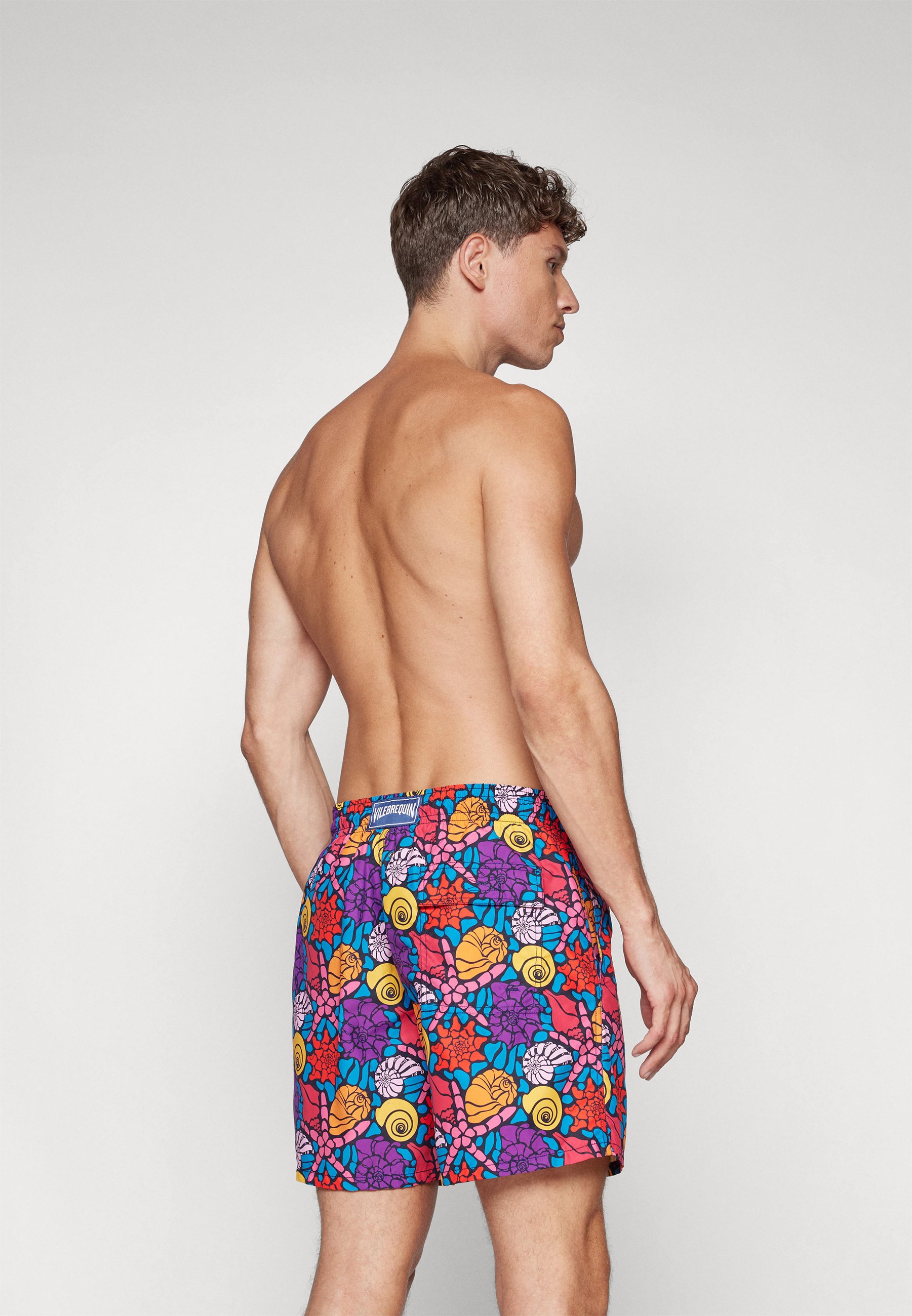 Short De Bain Vilebrequin Bleu Marine - Taille M - 100% Polyamide - Très Bon état Occasion