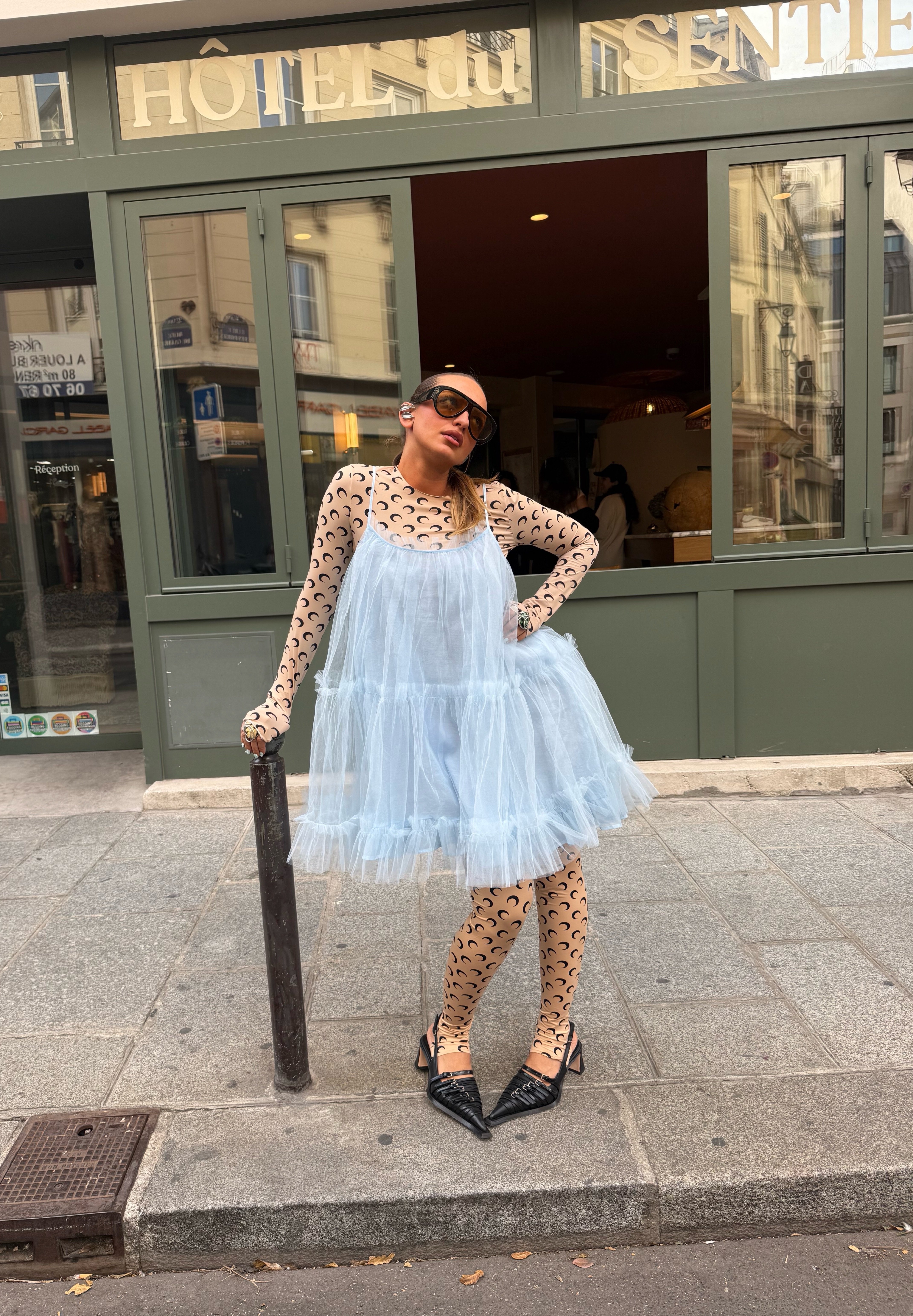 sister jane Sway Tulle Ruffle ミニワンピース Sister Jane SWAY RUFFLE MINI DRESS - Cocktail dress / Party dress