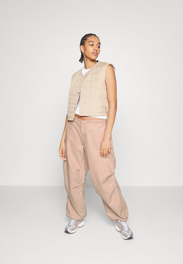 Urban Classics LADIES SHORT TACTICAL VEST Weste concrete/beige