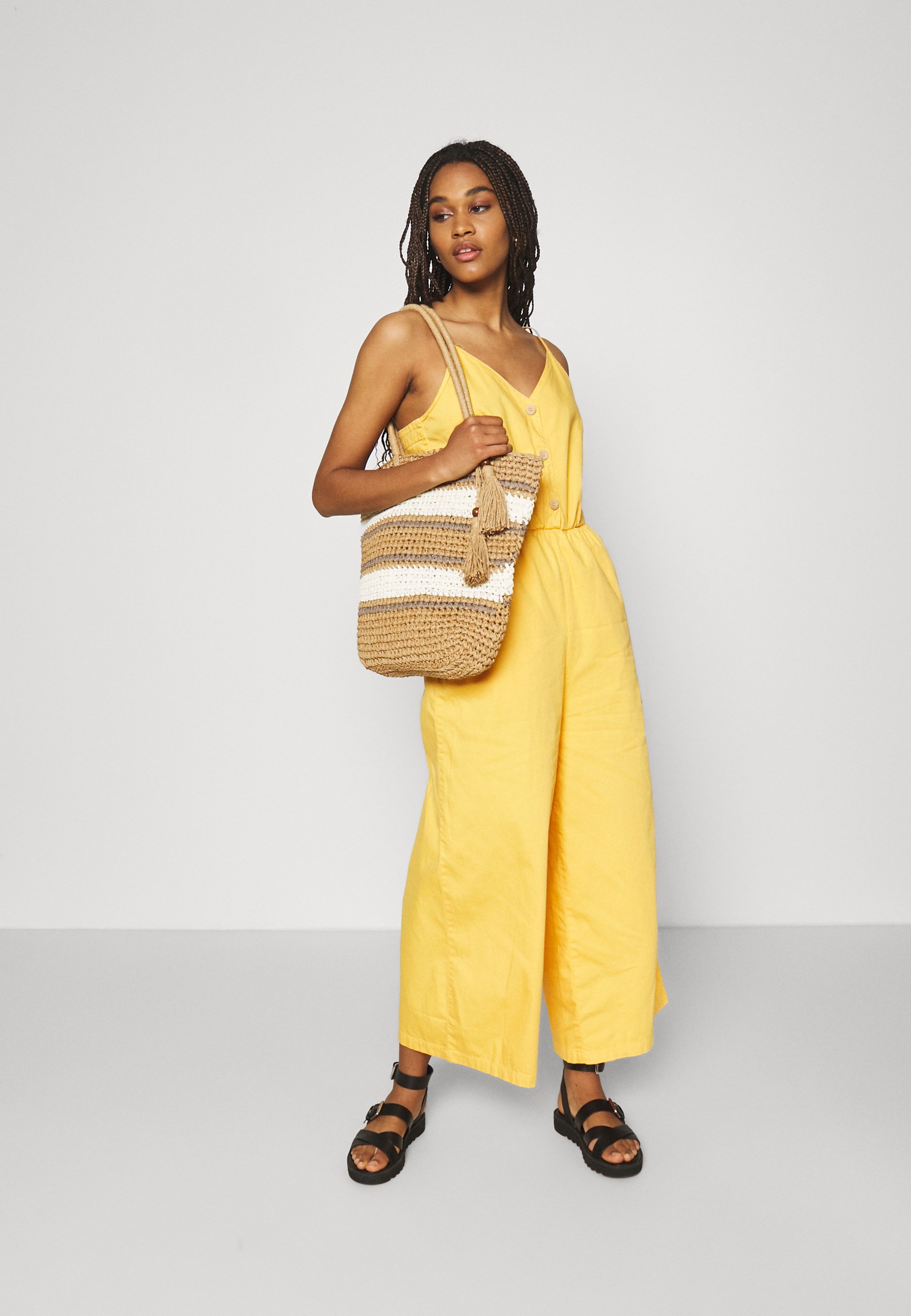 Monki Jumpsuit - yellow bright/yellow 