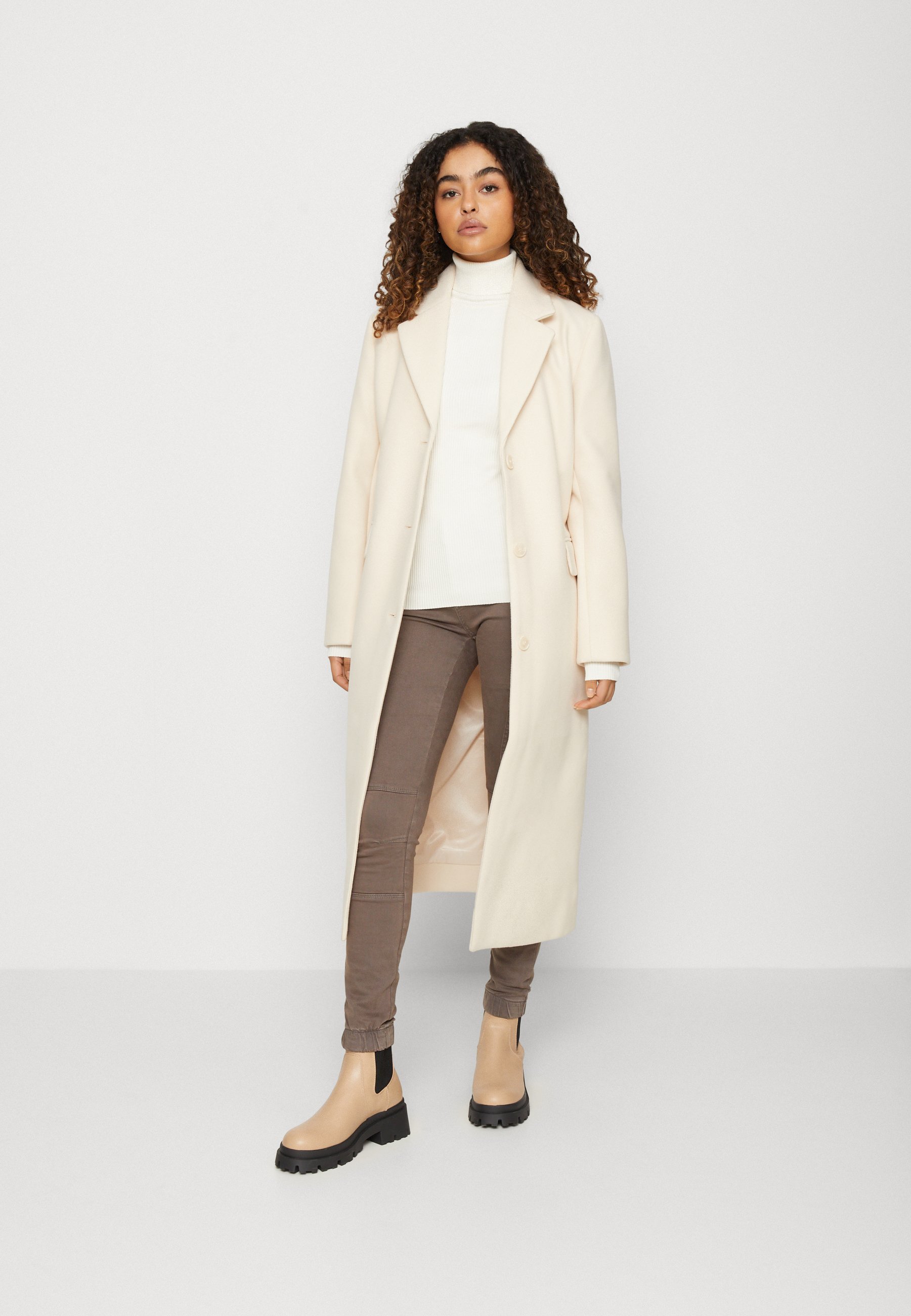 Vero Moda Meisjes Demi Cargo Broek Medium Blue Denim
