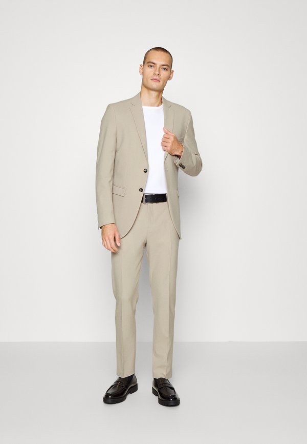 Selected Homme SLHSLIM SINGLE BREASTED Suit beige Zalando.co.uk