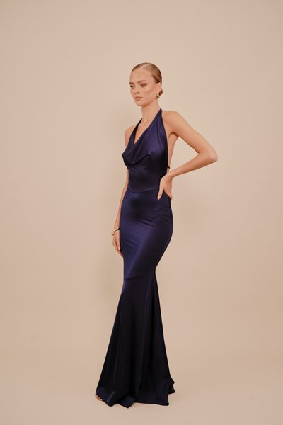 Robe Sans Bretelles Red Herring - Taille 14 - Couleur Violet/noir Motif Floral - Pour Occasion Spéciale