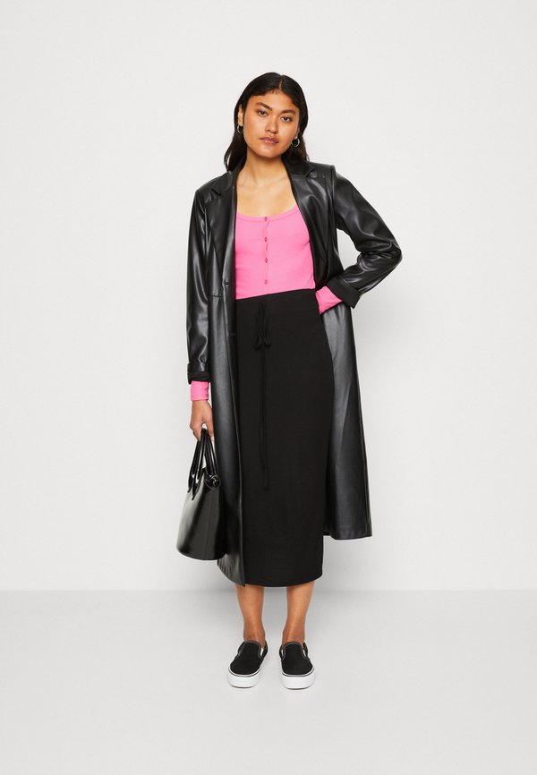 ONLY ONLSARAMY LONG COAT Manteau classique black/noir ZALANDO.FR