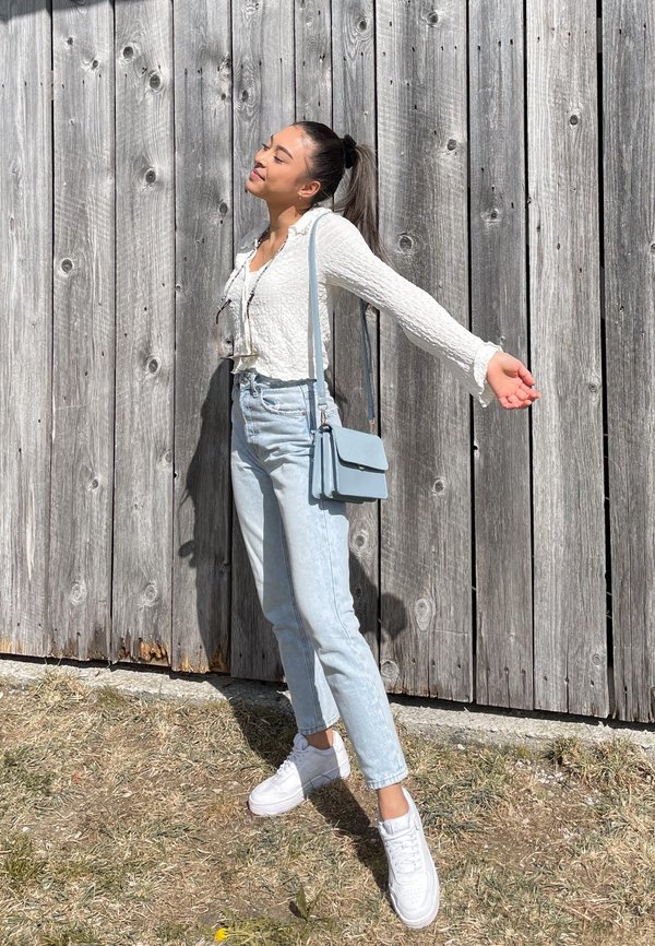 Forever New SCARLETT GRAB HANDLE MINI BAG Borsa a tracolla blue/blu