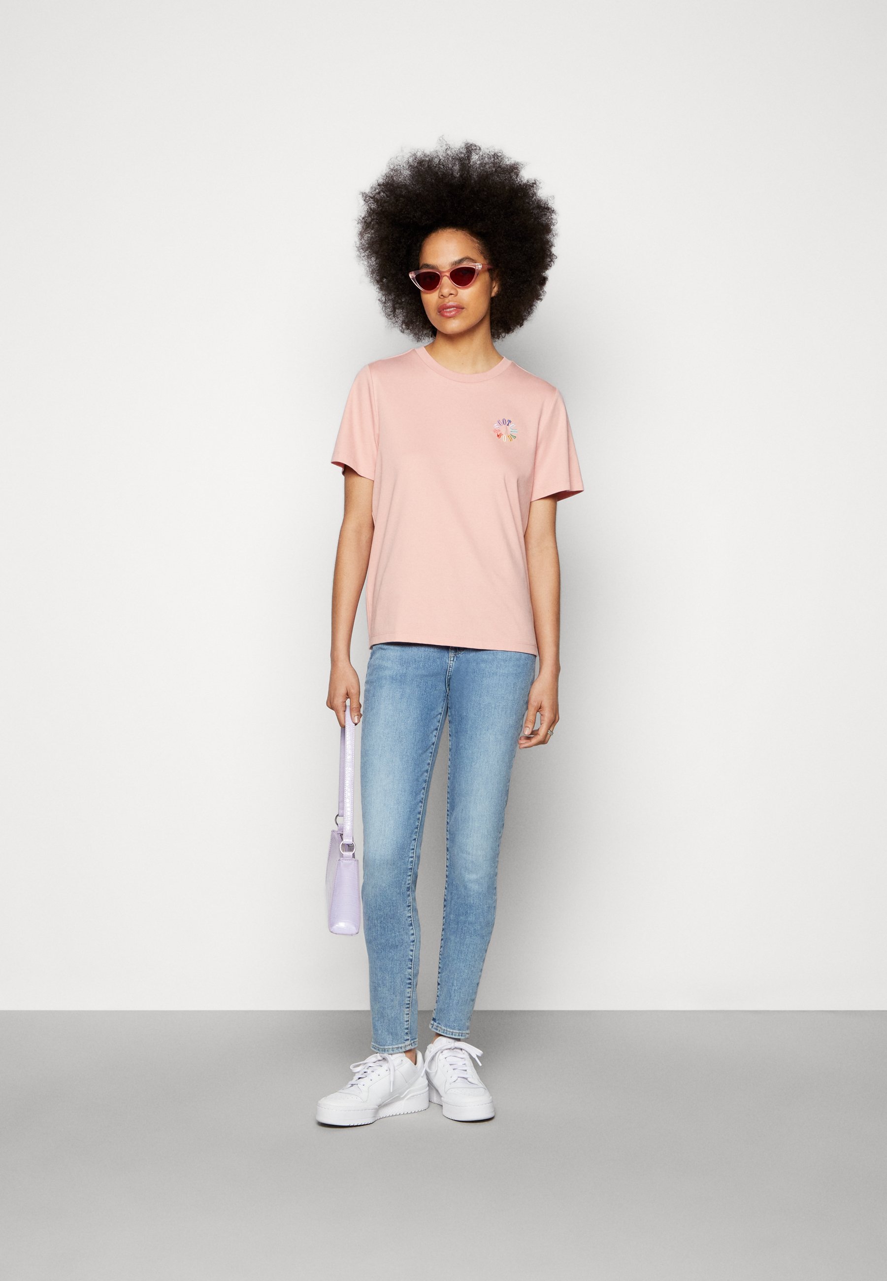 Levi's® 721 HIGH RISE SKINNY - Jeans Skinny Fit - don't be extra/light-blue  denim - Zalando.de