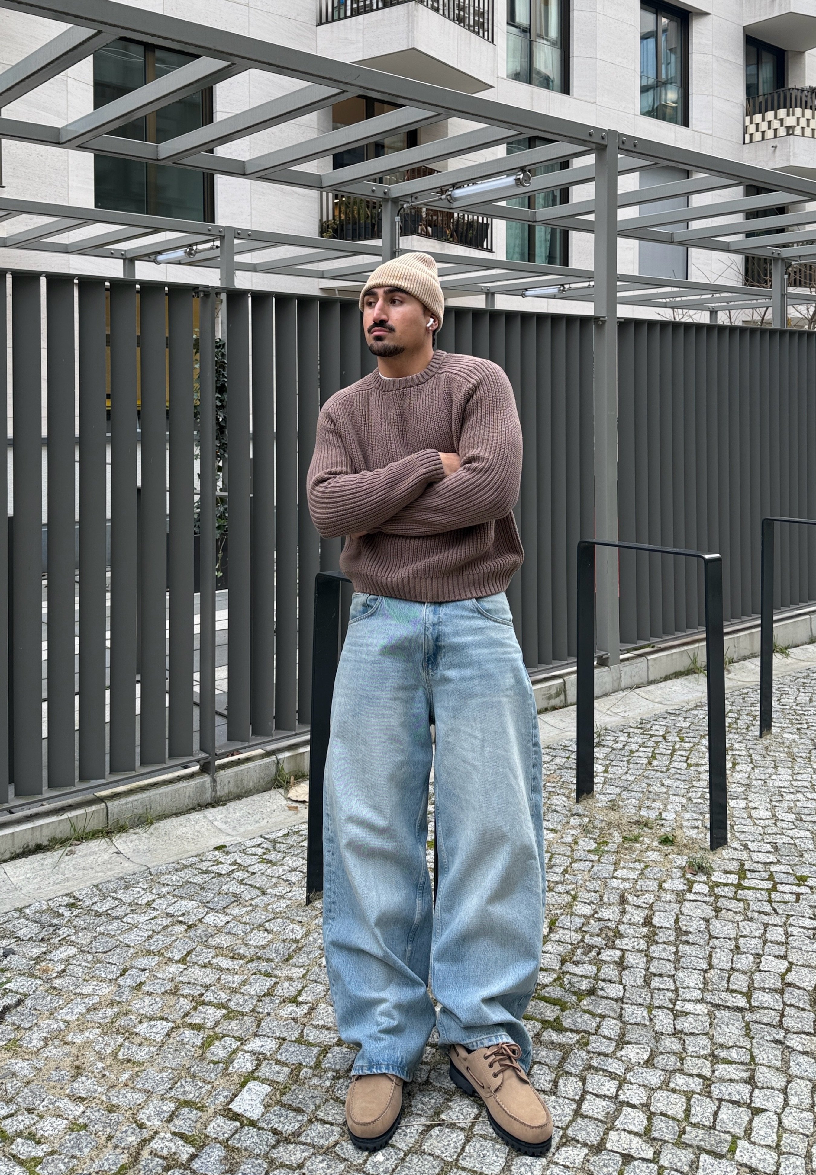 Jaded London LAYERED TRIBAL COLOSSUS - Jeans loose fit - blue