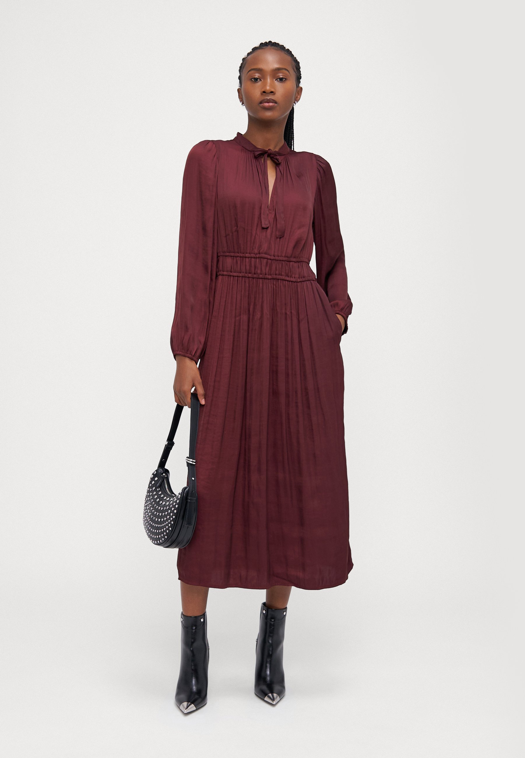 【sister jane】Debut Bow Midi Dress レッド リボンタイ ドレス Sister Jane DEBUT BOW MIDI DRESS - Cocktail dress / Party
