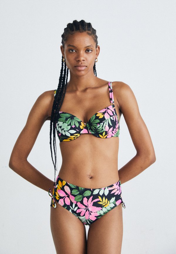 Chantelle Swimwear - Icon Full Brief Ink Flowers