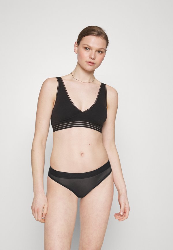 Emporio Armani BRAZILIAN BRIEF 2 PACK Slip nero black/zwart