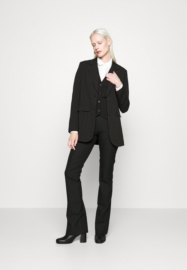 Slfrita Mw Slim Flared Pant Black