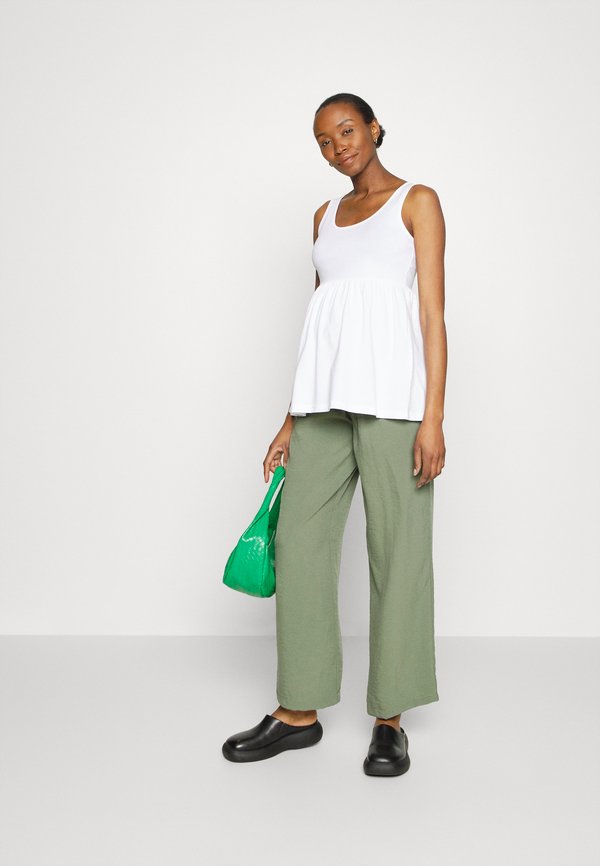 Vero Moda Maternity VMMNATALI NIA HW WVN Stoffhose laurel wreath