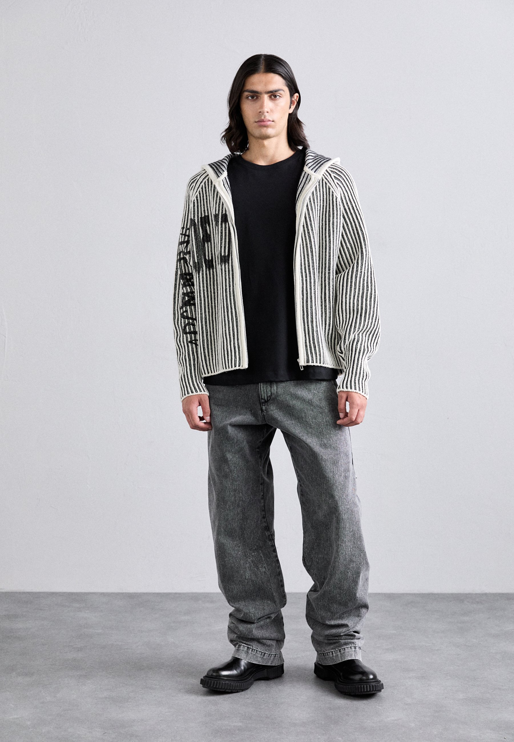 BLUEMARBLE ZIPPED HOODIE - Cardigan - multicolour/grey - Zalando