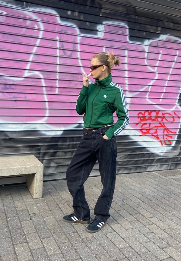 adidas Originals CLASSICS FIREBIRD - Veste de surv??tement - dark green/vert fonc?� - ZALANDO.FR