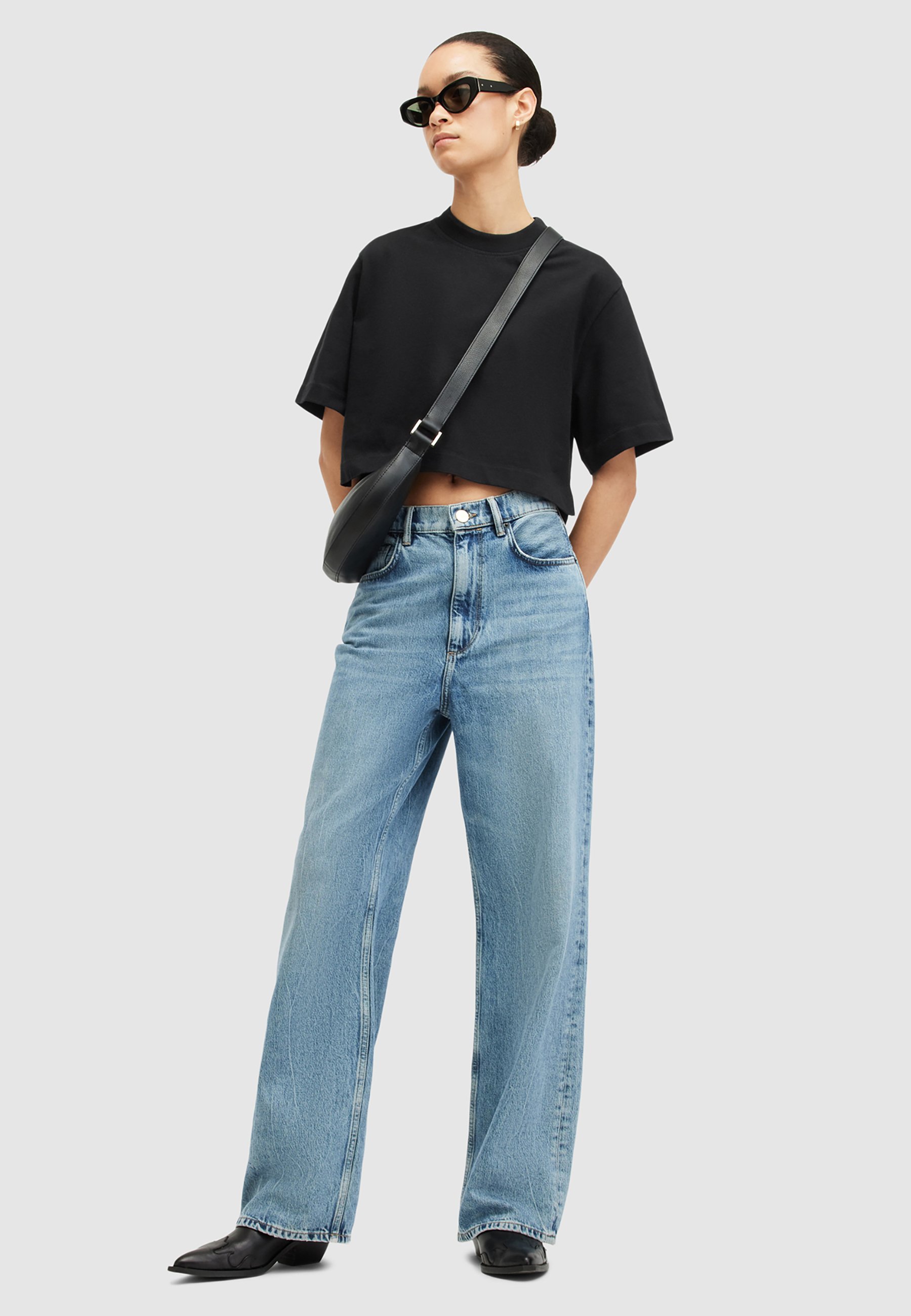 Urban Classics Ladies Short Oversized Tee T-shirt wit M 100% katoen Basics, Street wear