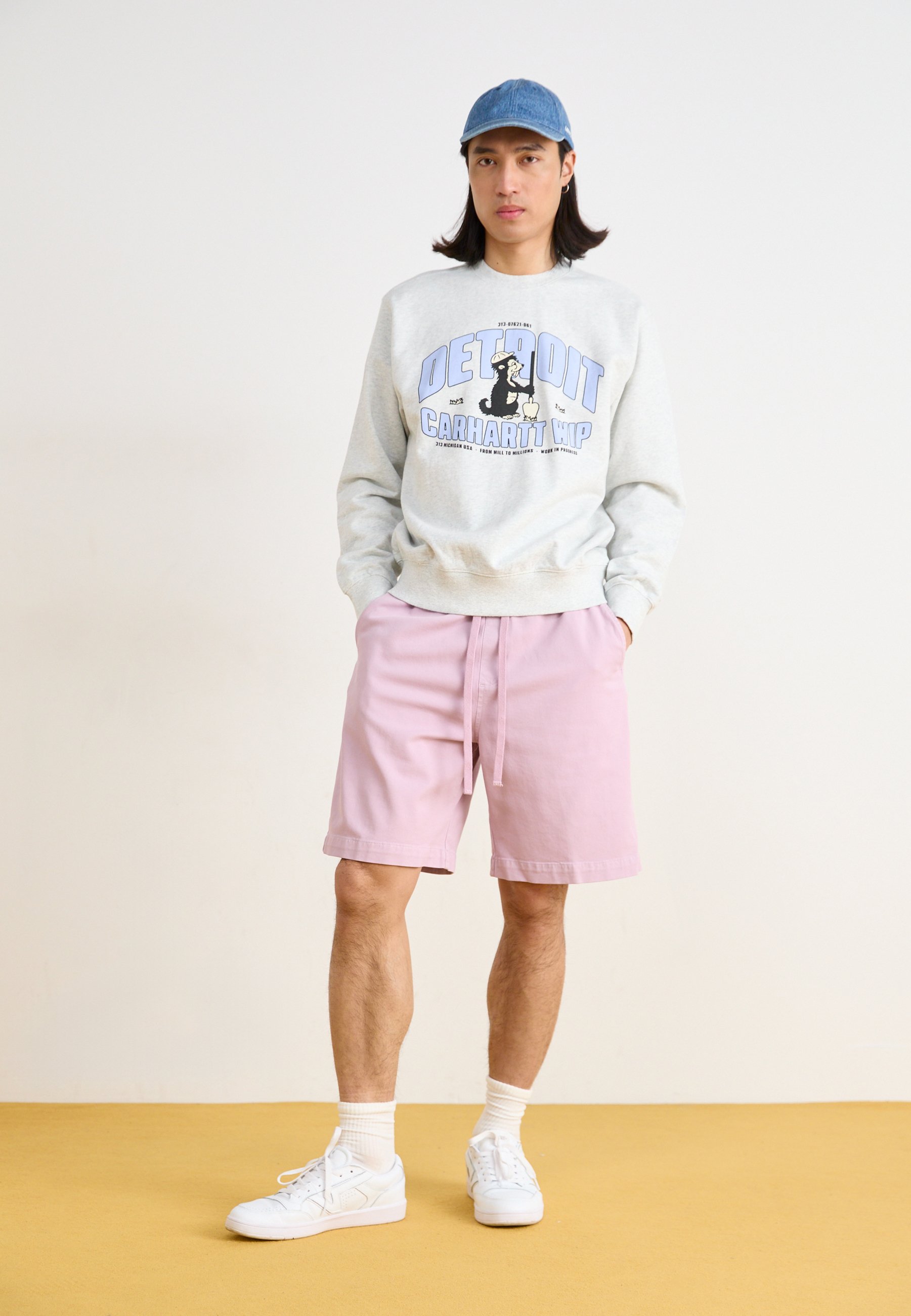 Carhartt WIP REYNOLD - Shorts - dusky pink/pink - Zalando.co.uk